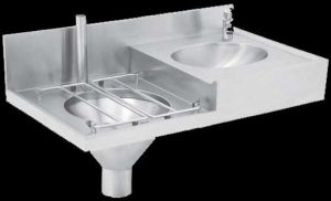 CHBC Stainless steel slop hopper left hand bowl 2630039 franke