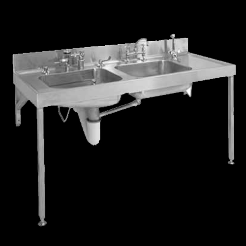 Combination bedpan and sluice sink
