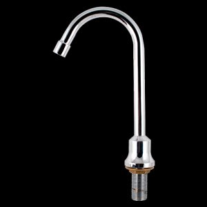 Hands free basin tap replacement spout