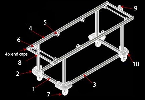 Franke TT Transport trolley 