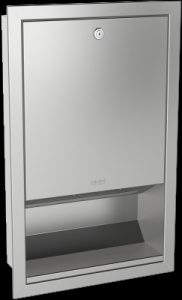 2120100 359986 franke rodan recessed paper towel dispenser rodx600e