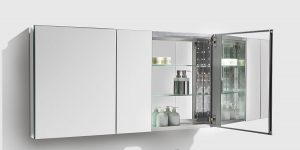 Double bathroom mirror cabinet 1250mm south africa distributor