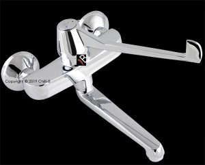 CO-507 medical elbow action mixer wall mounted