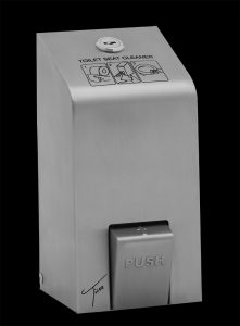 N-SDM-04-SSTEEL 400ml waterless hand washing
