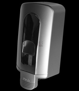 CL-00985 800ml manual soap dispenser satin plastic
