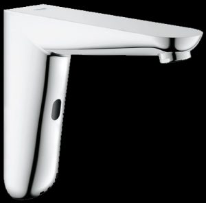 Wall mounted infra red sensor hands free tap