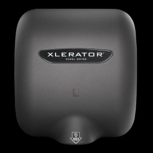 black industrial africa Excel Xlerator hand dryer