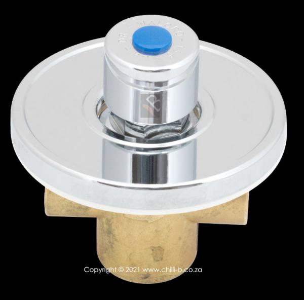 Prison shower head and valves with hot/cold mixers CHILLIB