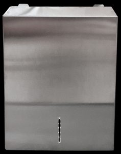 modern steel commercial paper towel dispenser