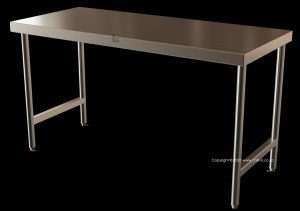 catering table stainless steel franke 1500mm