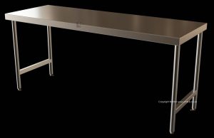 catering table stainless steel franke 1850mm