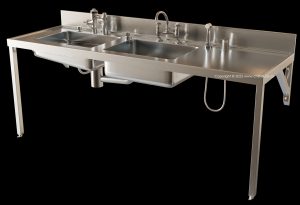 350100 2990005 franke ec7 combination bedpan sluice sink