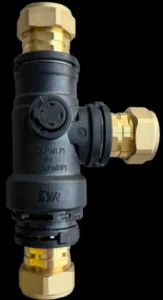 hot cold water mixer anti-scalding safety thermostatic industrial basin mixer